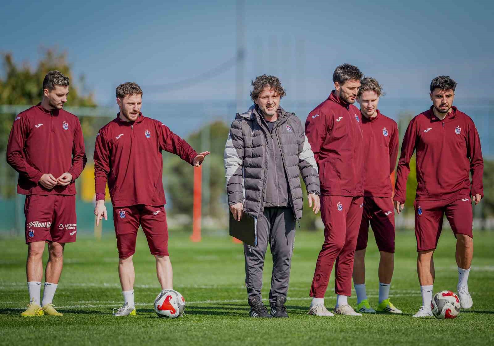 Trabzonspor, Başakşehir maçı hazırlıklarını sürdürdü
