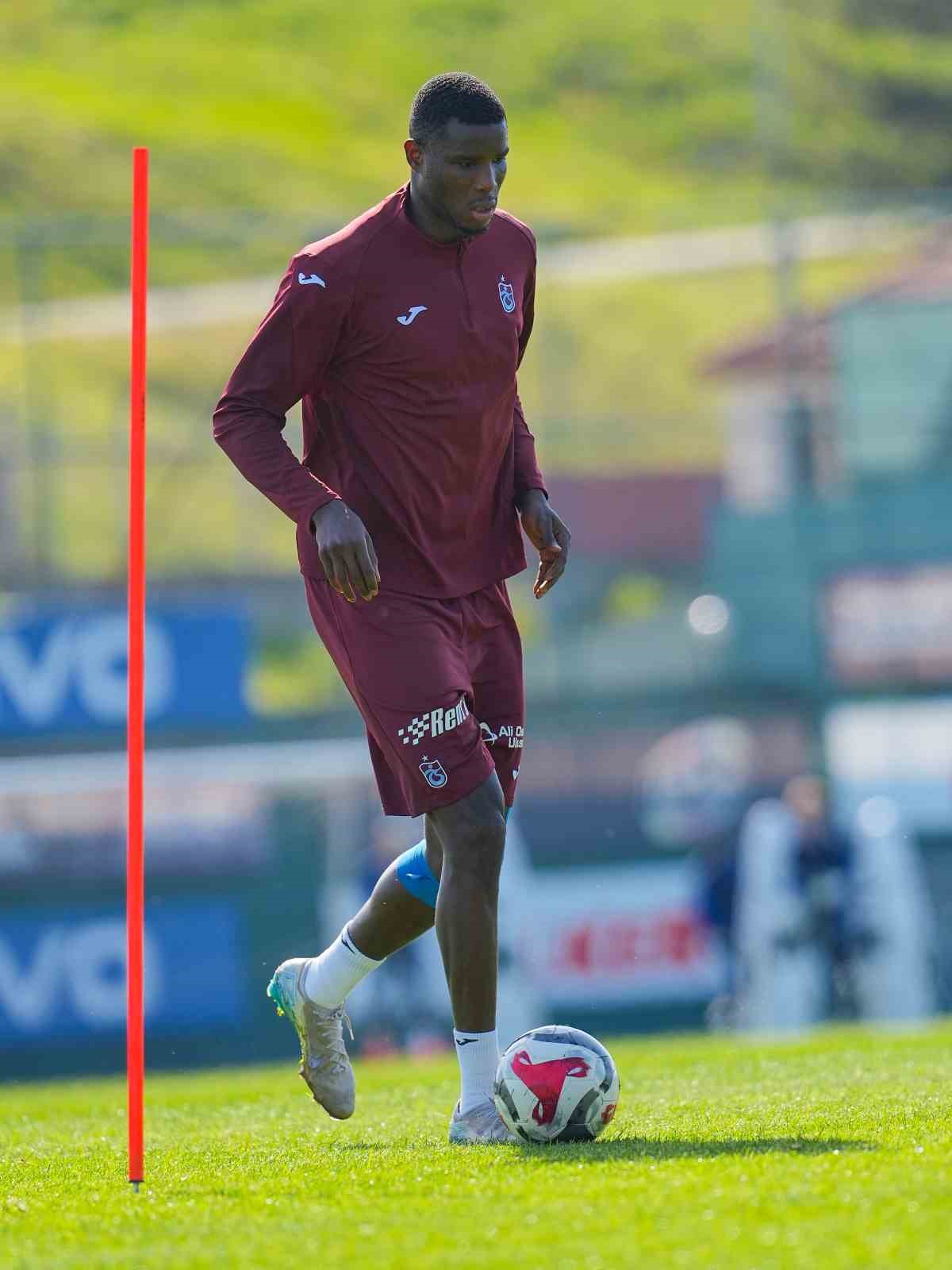 Trabzonspor, Başakşehir maçı hazırlıklarını sürdürdü
