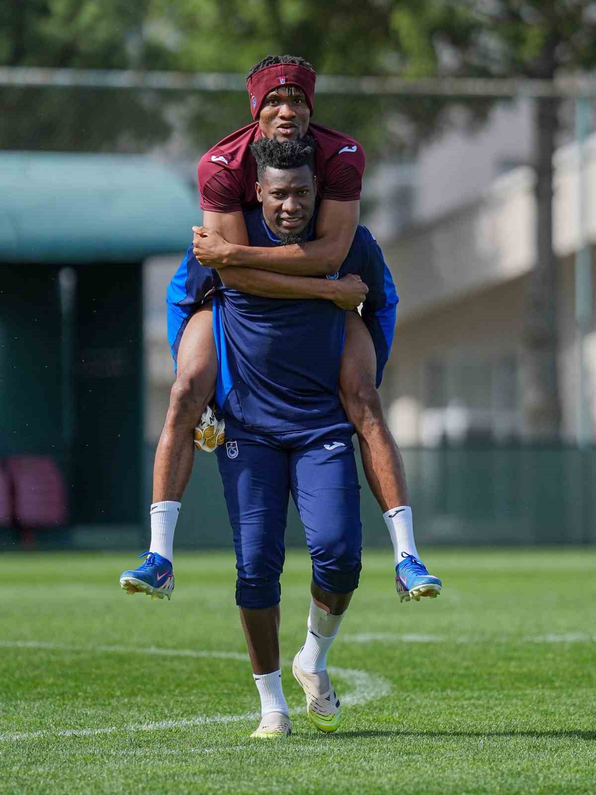 Trabzonspor, Galatasaray maçı hazırlıklarını tamamladı
