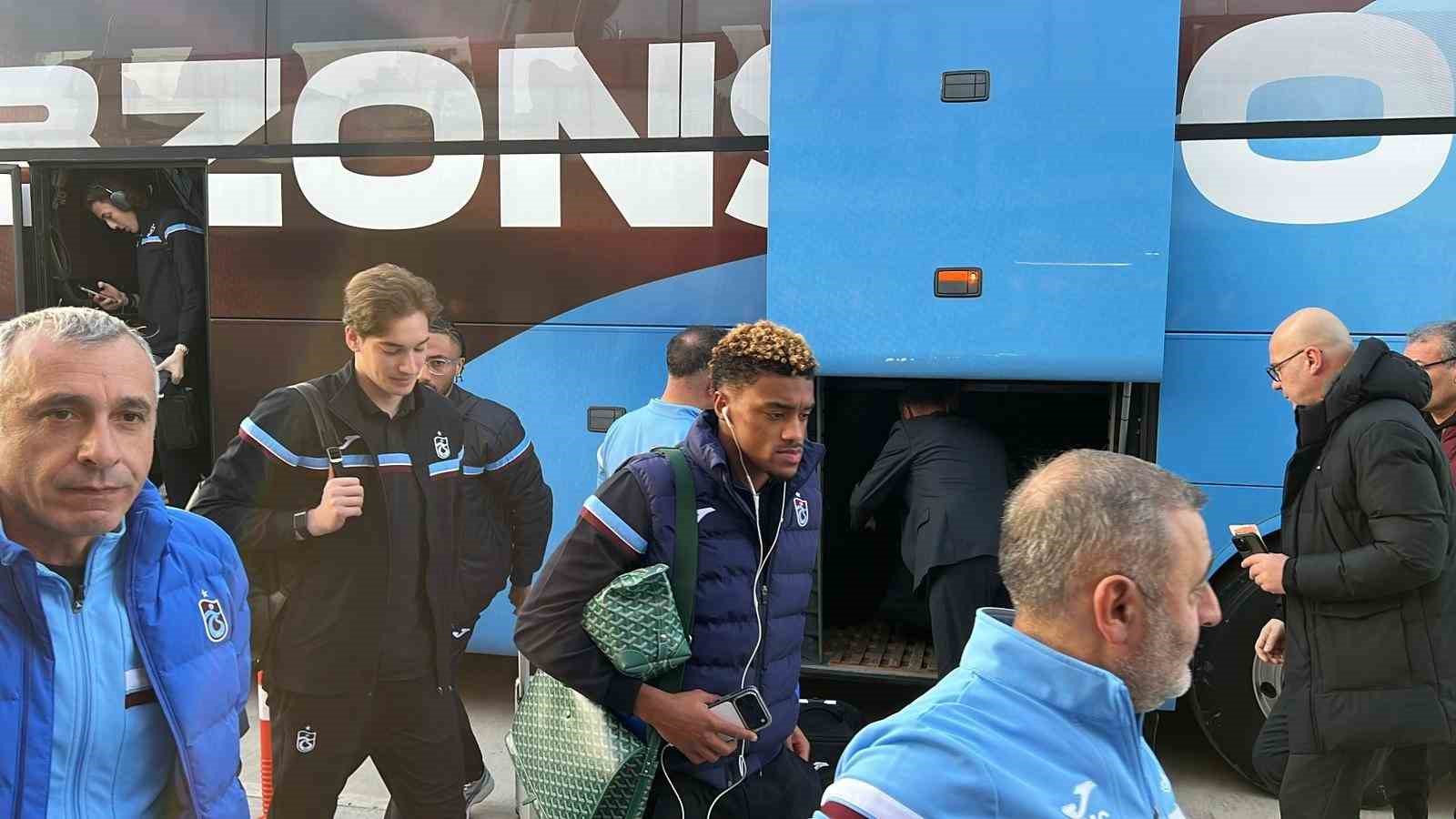 Trabzonspor, Gaziantep’e gitti
