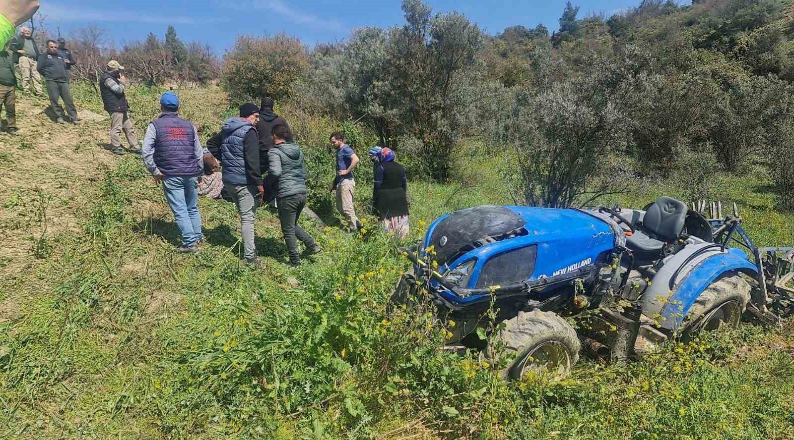 Traktör kazasında ağır yaralan sürücü hayatını kaybetti
