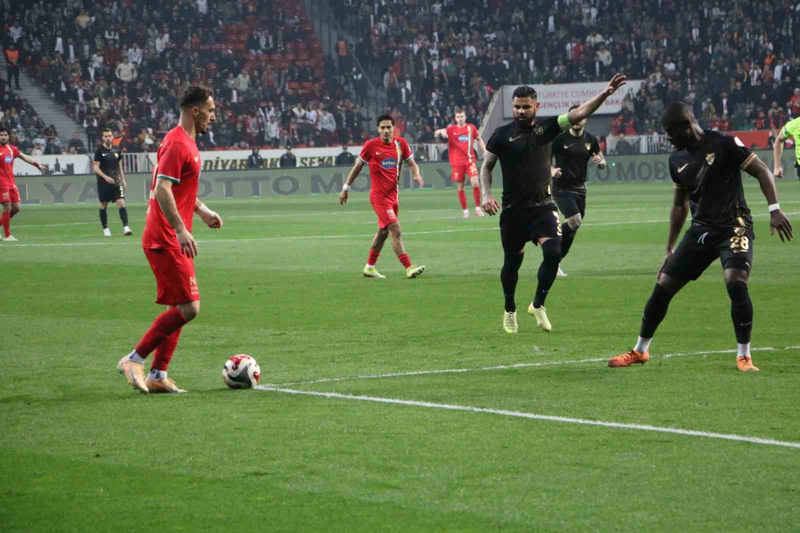 Trendyol 1. Lig: Amed Sportif Faaliyetler: 6 - Boluspor: 1
