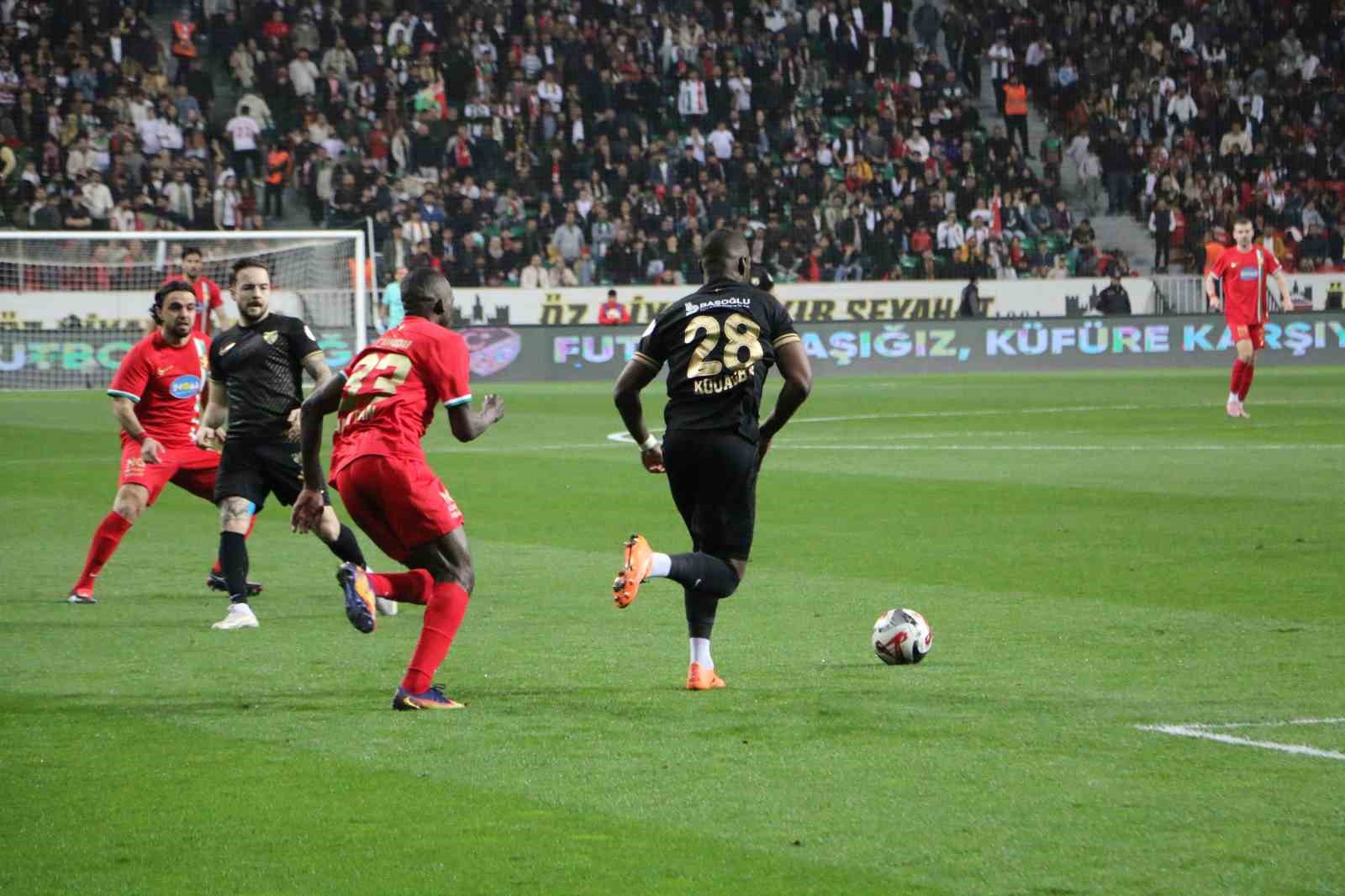 Trendyol 1. Lig: Amed Sportif Faaliyetler: 6 - Boluspor: 1
