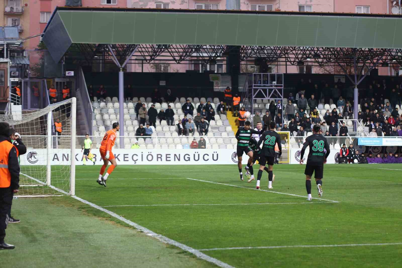 Trendyol 1. Lig: Ankara Keçiörengücü: 0 - Serikspor: 0
