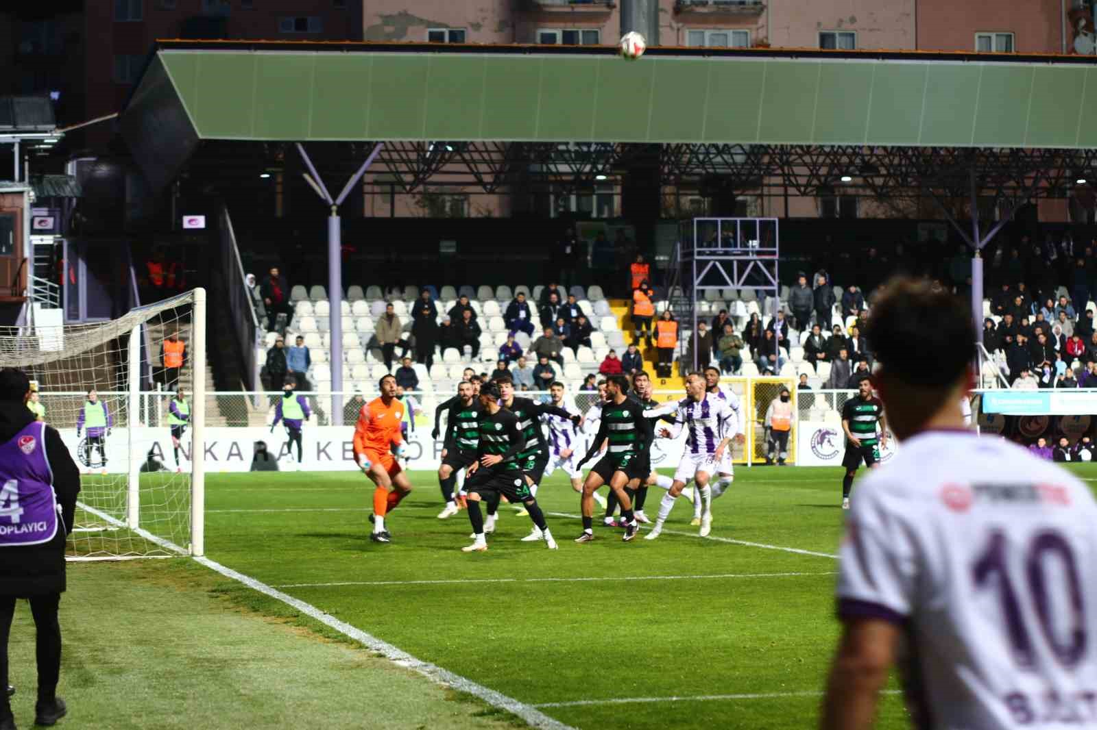 Trendyol 1. Lig: Ankara Keçiörengücü: 0 - Serikspor: 0
