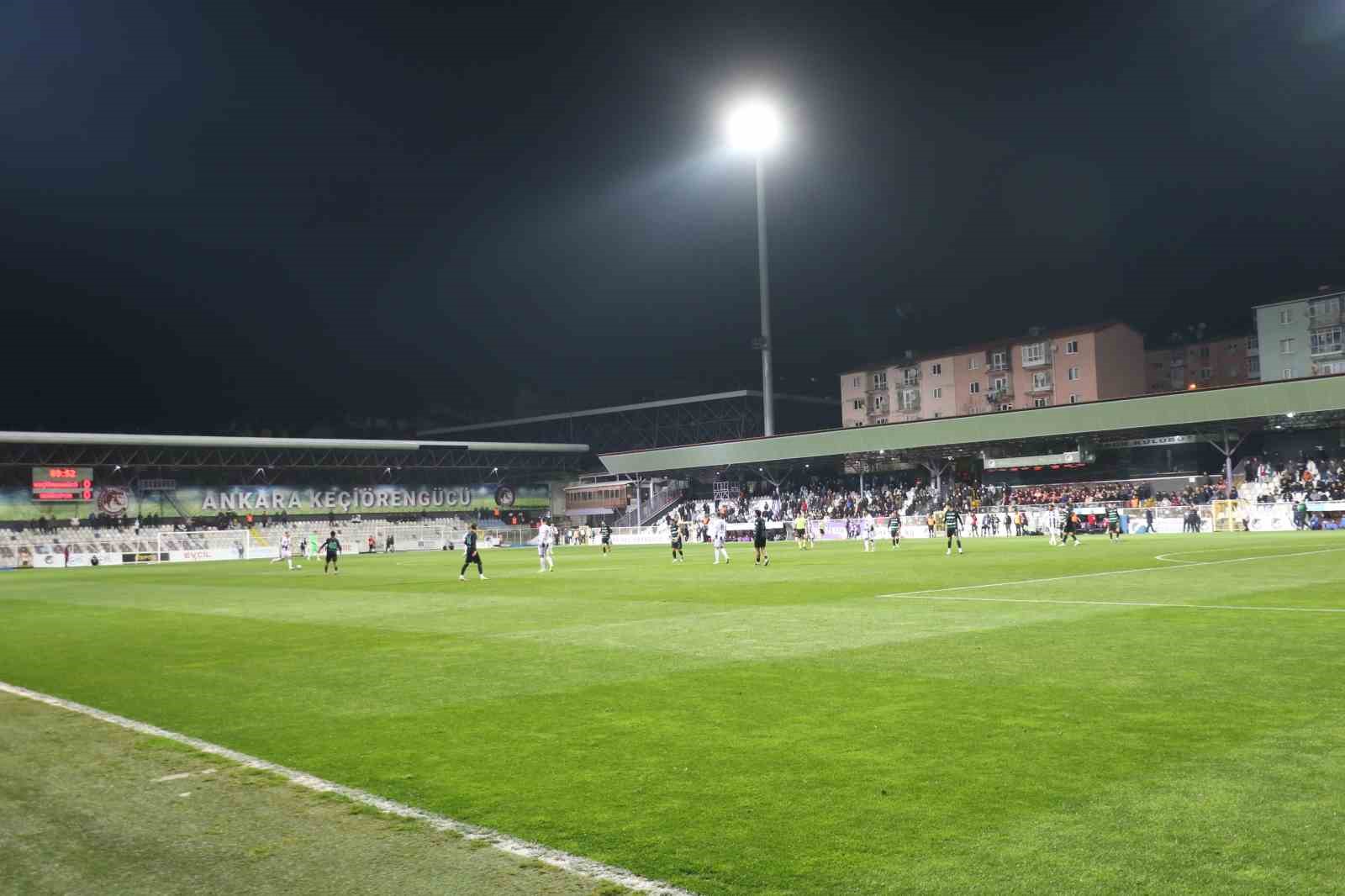 Trendyol 1. Lig: Ankara Keçiörengücü: 0 - Serikspor: 0
