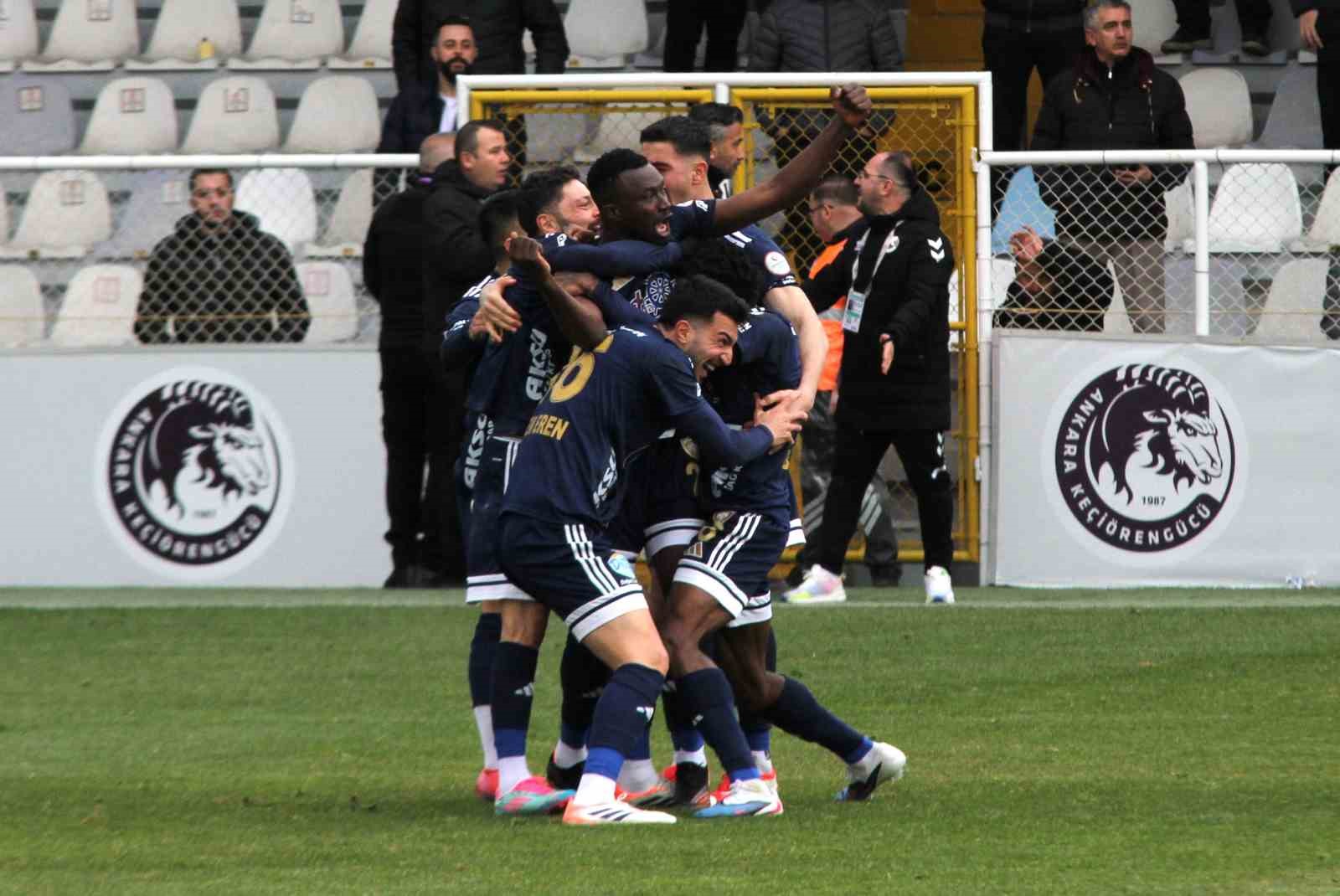 Trendyol 1. Lig: Ankara Keçiörengücü: 1 - Erzurumspor FK: 2
Trendyol 1. Lig: Ankara Keçiörengücü: 1 - Erzurumspor FK: 2