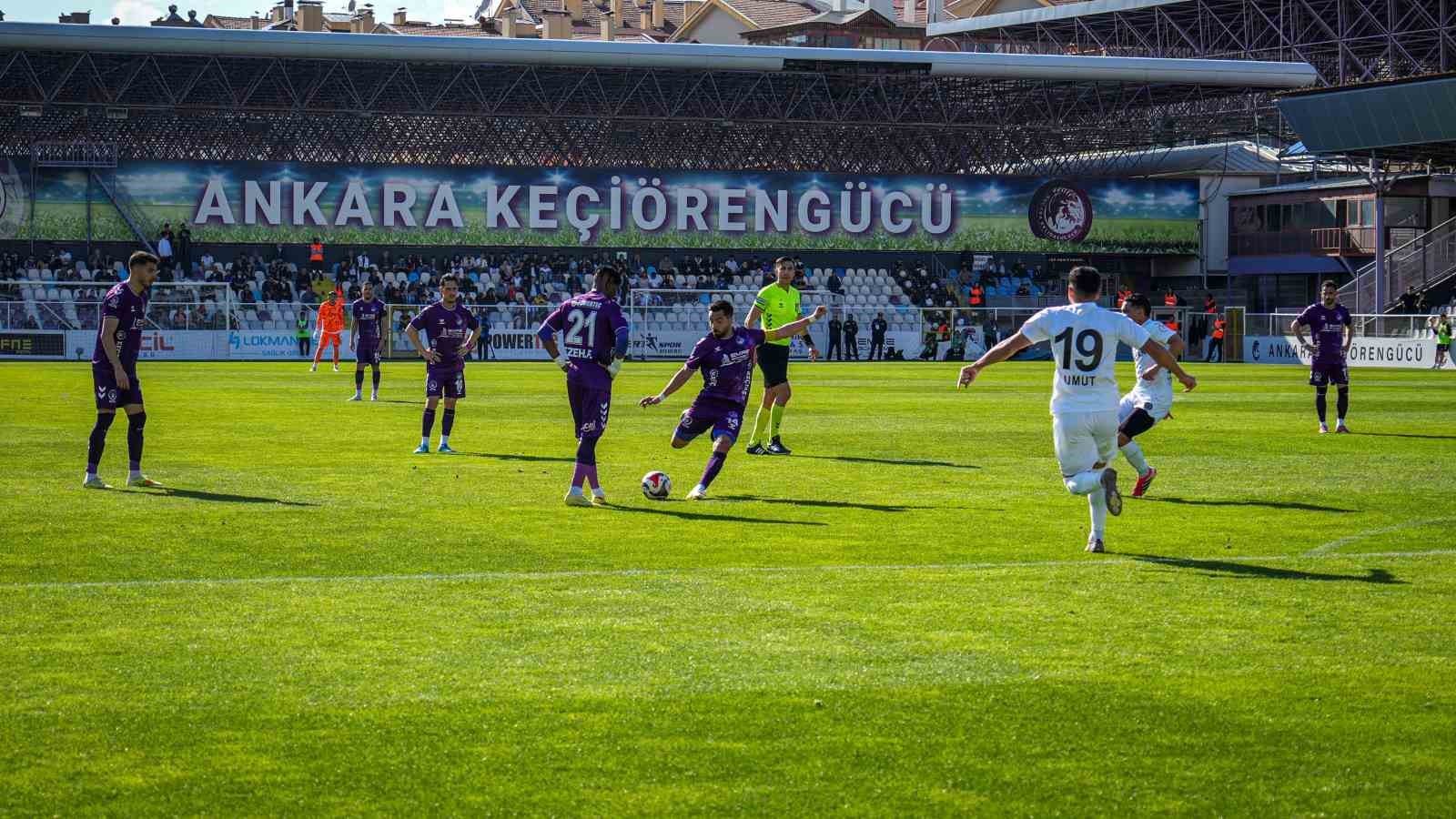 Trendyol 1. Lig: Ankara Keçiörengücü: 2 - Manisa FK: 1
