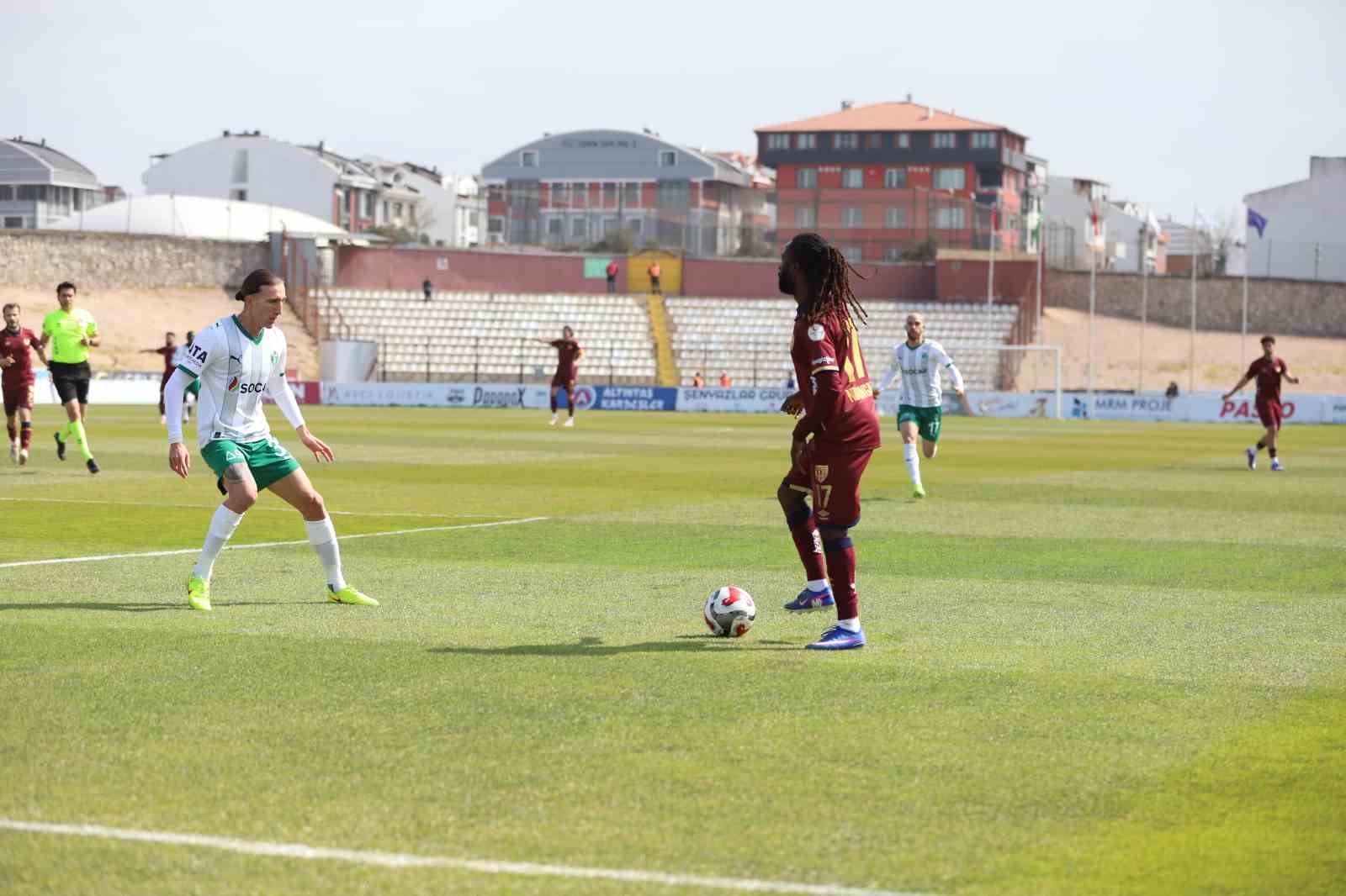 Trendyol 1 .Lig: Bandırmaspor: 0 - Iğdır FK: 0
