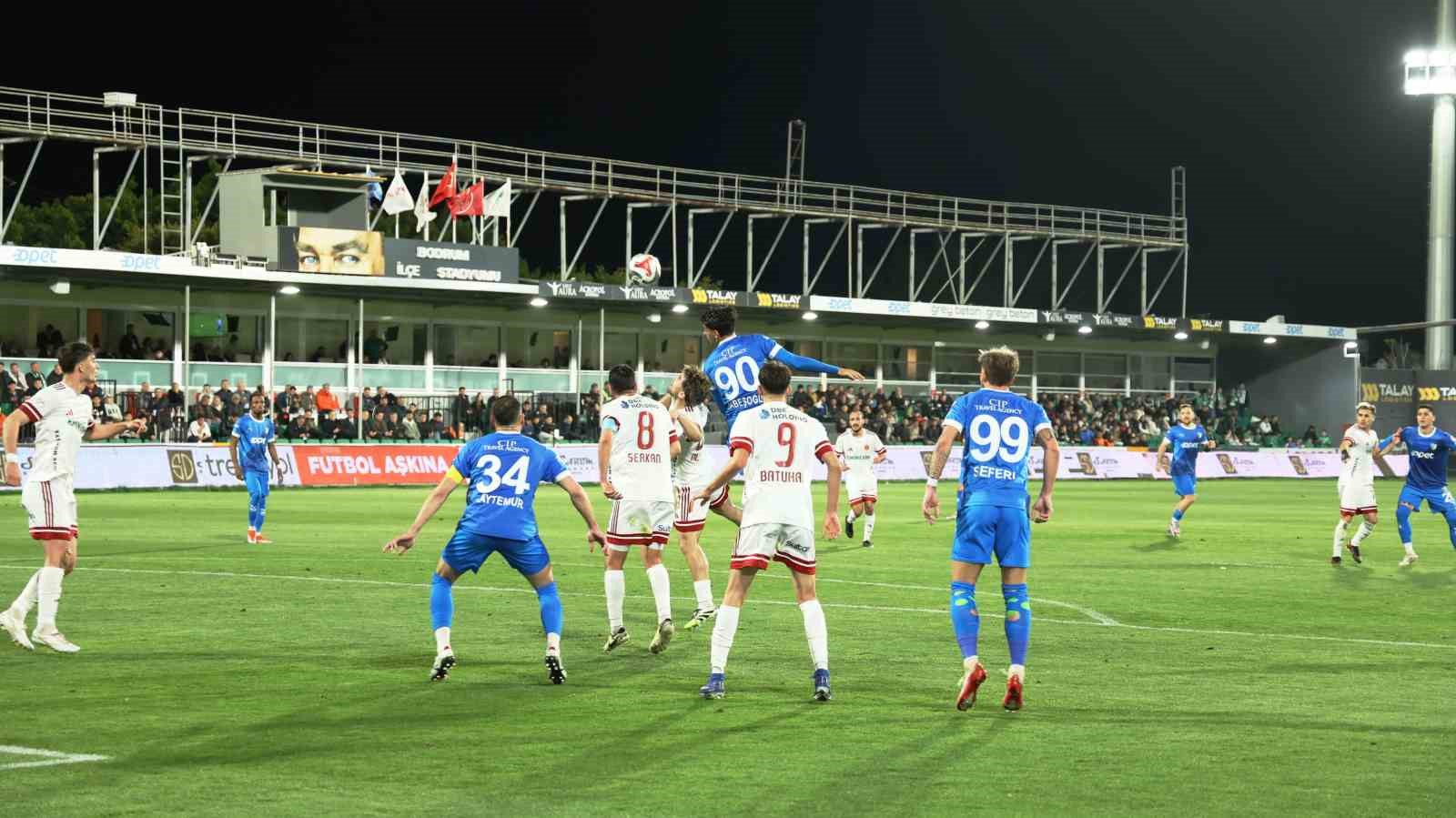 Trendyol 1. Lig: Bodrum FK: 1 - Ümraniyespor: 0
