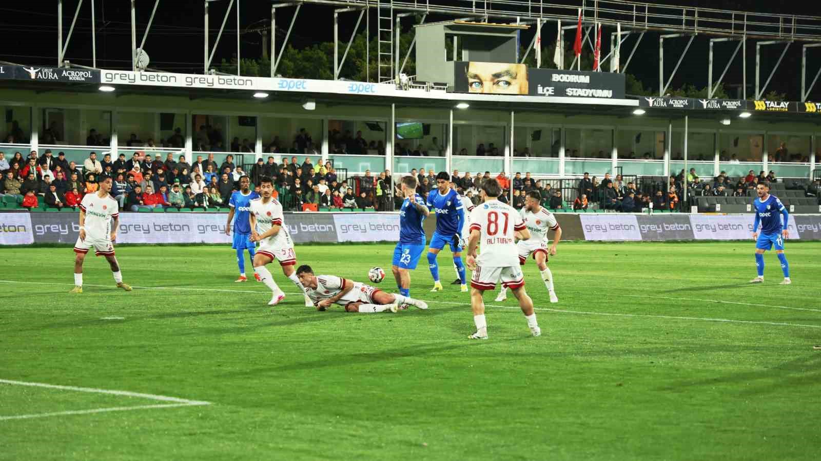 Trendyol 1. Lig: Bodrum FK: 1 - Ümraniyespor: 0

