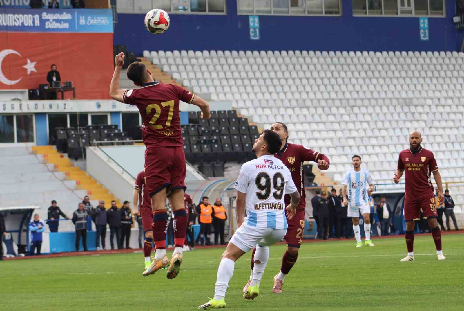 Trendyol 1. Lig: Erzurumspor FK: 1 - Bandırmaspor: 1
