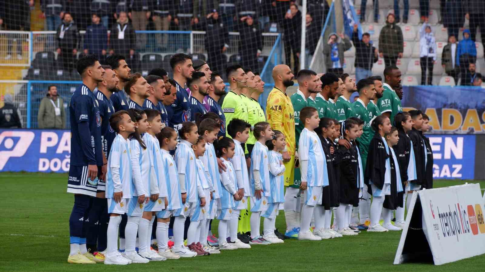 Trendyol 1. Lig: Erzurumspor FK: 2 - Iğdır FK: 1
Trendyol 1. Lig: Erzurumspor FK: 2 - Iğdır FK: 1