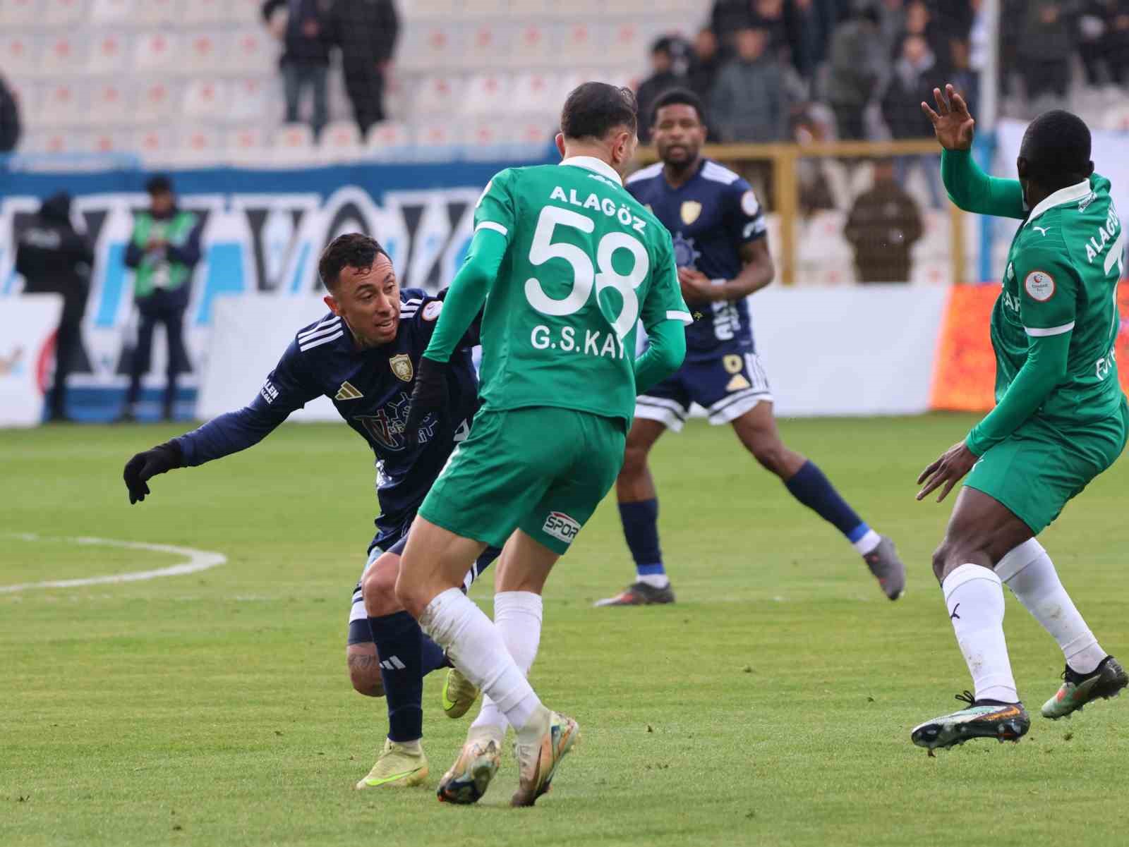 Trendyol 1. Lig: Erzurumspor FK: 2 - Iğdır FK: 1
Trendyol 1. Lig: Erzurumspor FK: 2 - Iğdır FK: 1