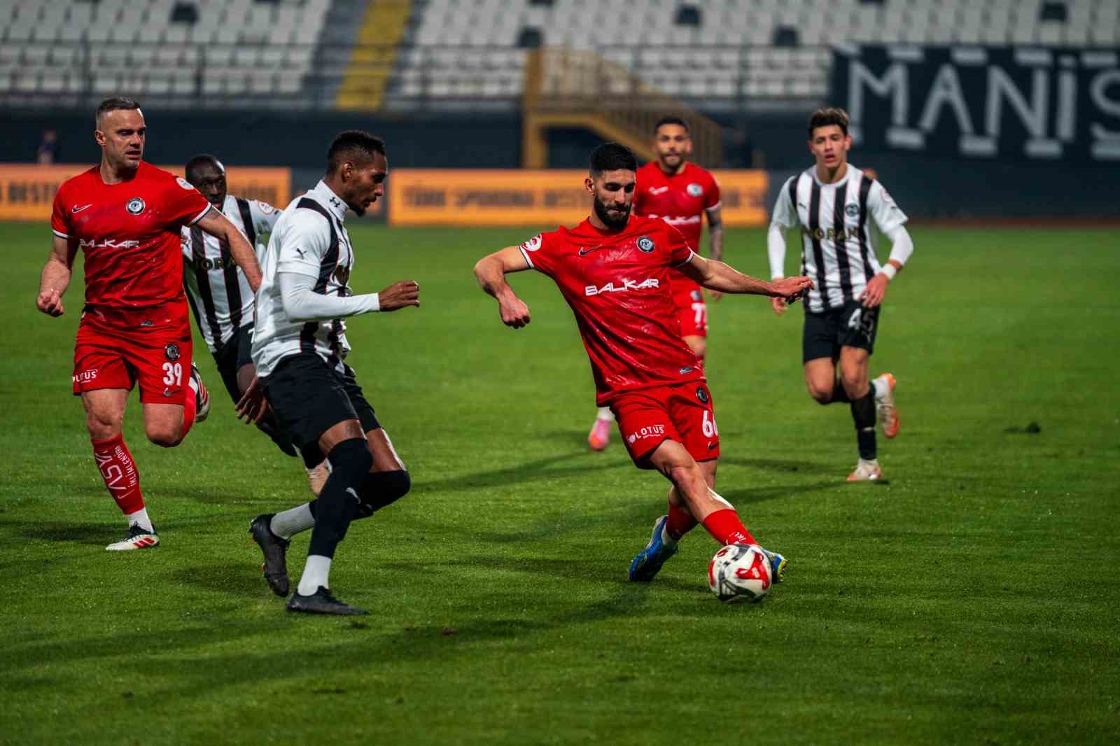 Trendyol 1. Lig: Manisa FK: 0 - Çorum FK: 1
