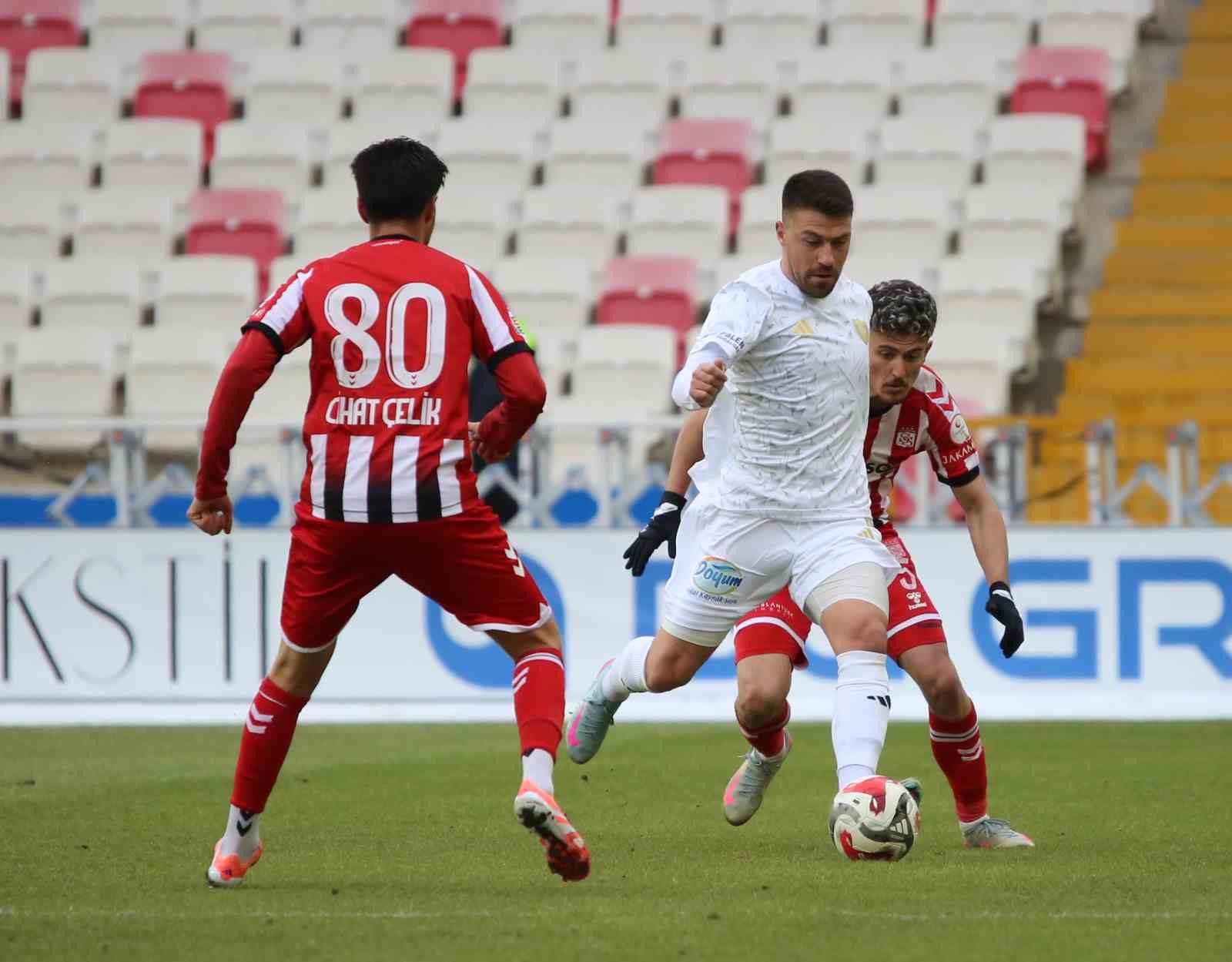 Trendyol 1. Lig: Özbelsan Sivasspor: 0 - Erzurumspor FK: 2
