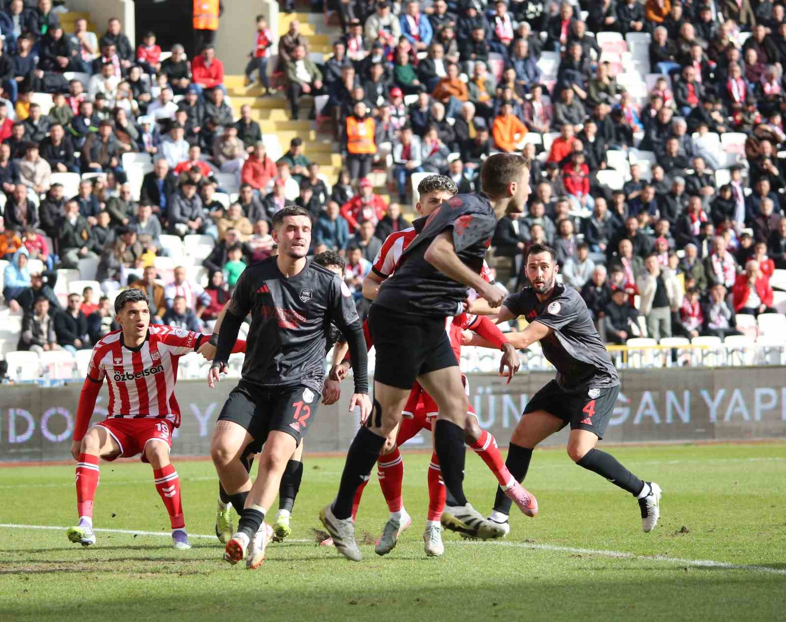 Trendyol 1. Lig: Özbelsan Sivasspor: 0 - Pendikspor: 0
