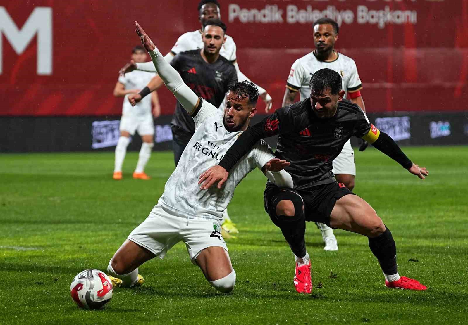 Trendyol 1. Lig: Pendikspor: 0 - Bodrum FK: 0
