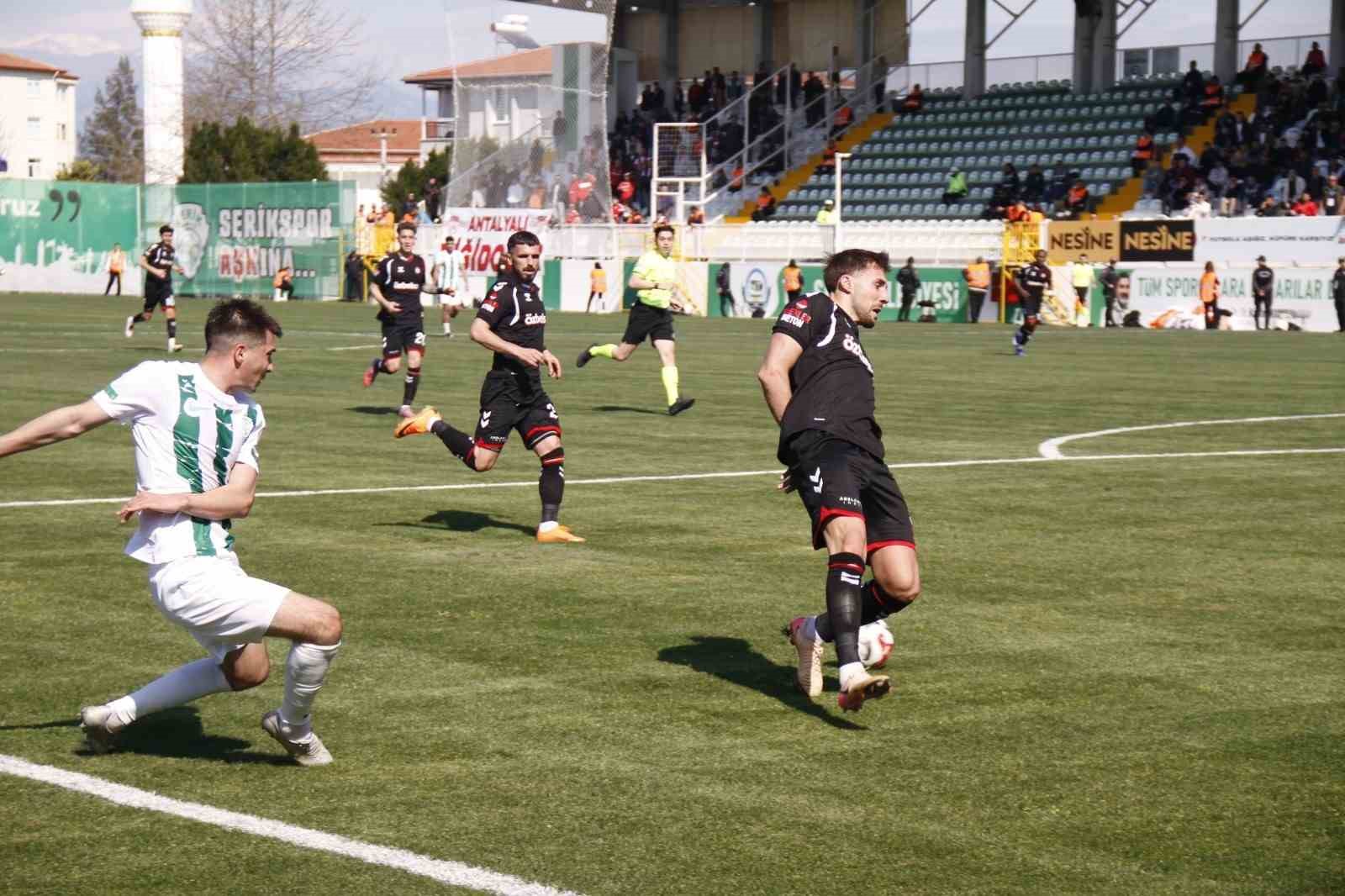 Trendyol 1. Lig: Serikspor: 0 - Sivasspor: 1
