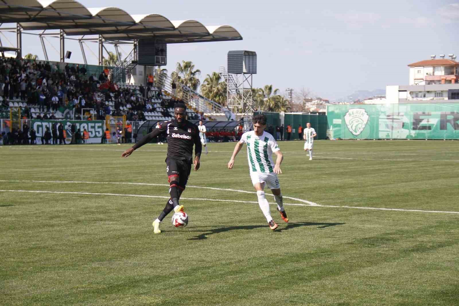 Trendyol 1. Lig: Serikspor: 0 - Sivasspor: 1
