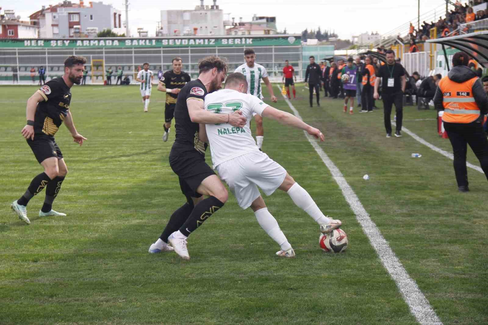 Trendyol 1. Lig : Serikspor: 2 - Çorum FK: 3
