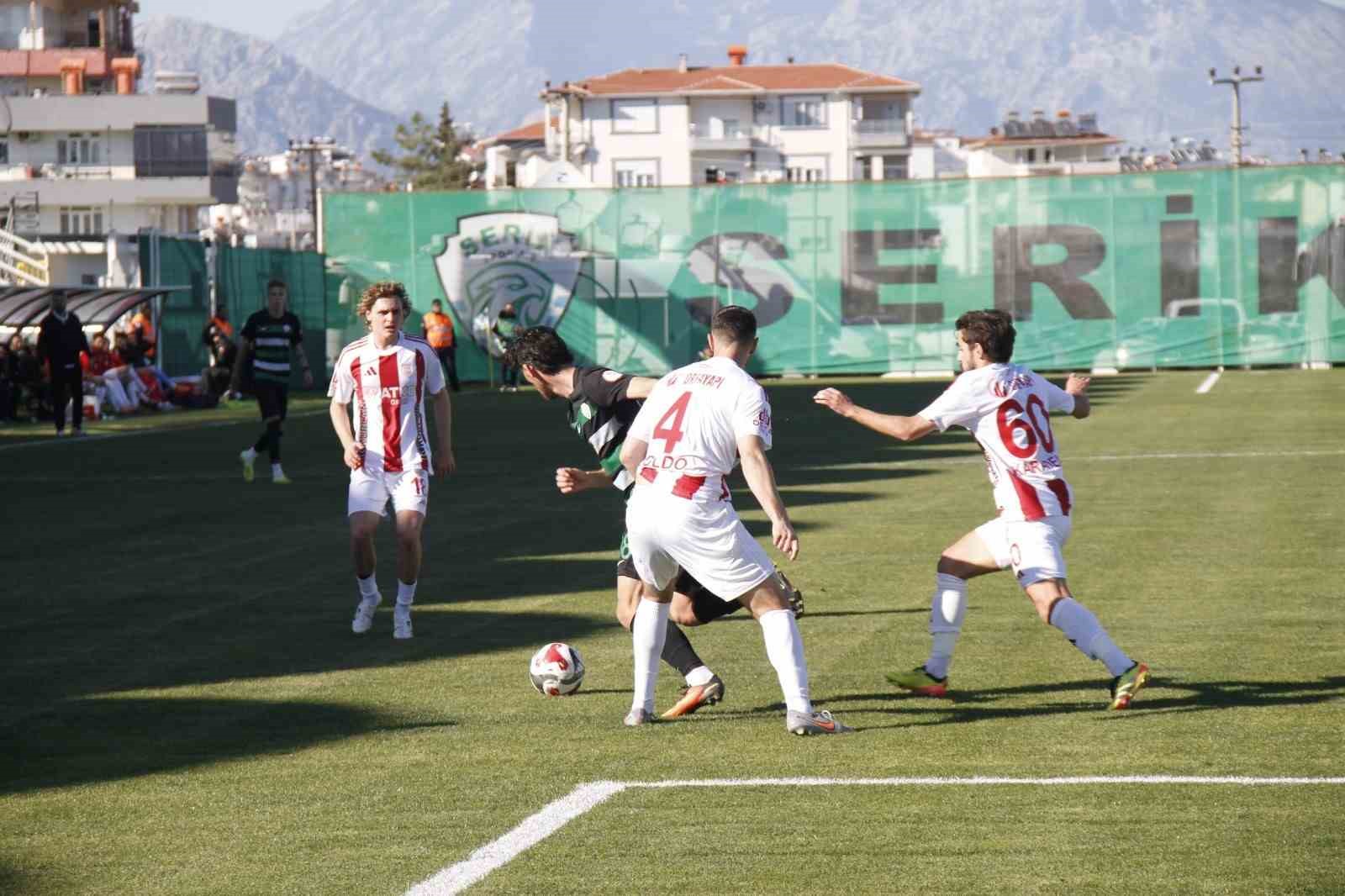 Trendyol 1. Lig: Serikspor: 3 - Pendikspor: 4
