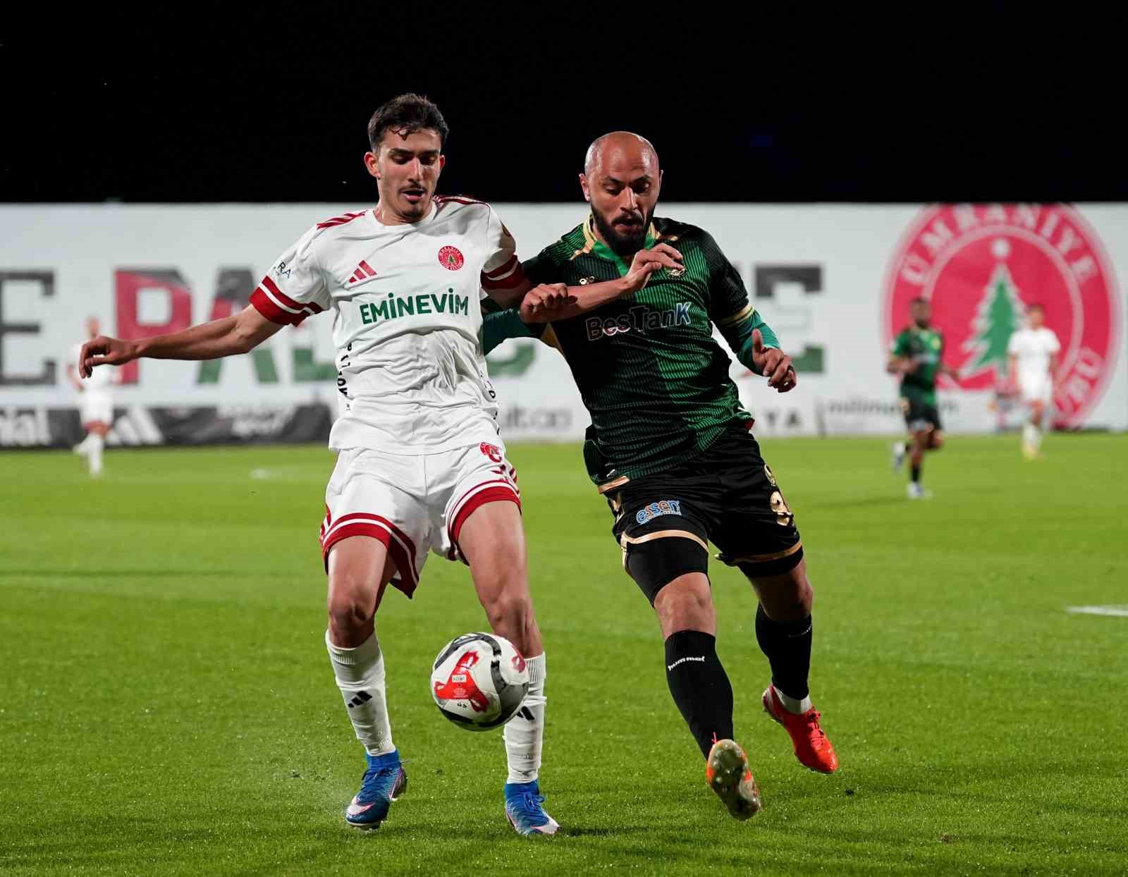 Trendyol 1. Lig: Ümraniyespor: 2 - Sakaryaspor: 0
Trendyol 1. Lig: Ümraniyespor: 2 - Sakaryaspor: 0