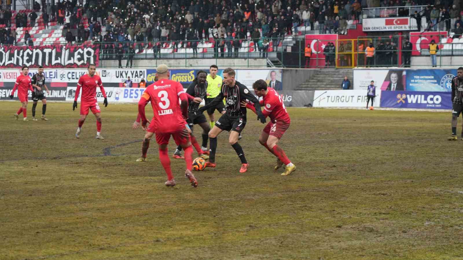 Trendyol 1. Lig: Vanspor FK: 0 - Boluspor: 1
Trendyol 1. Lig: Vanspor FK: 0 - Boluspor: 1