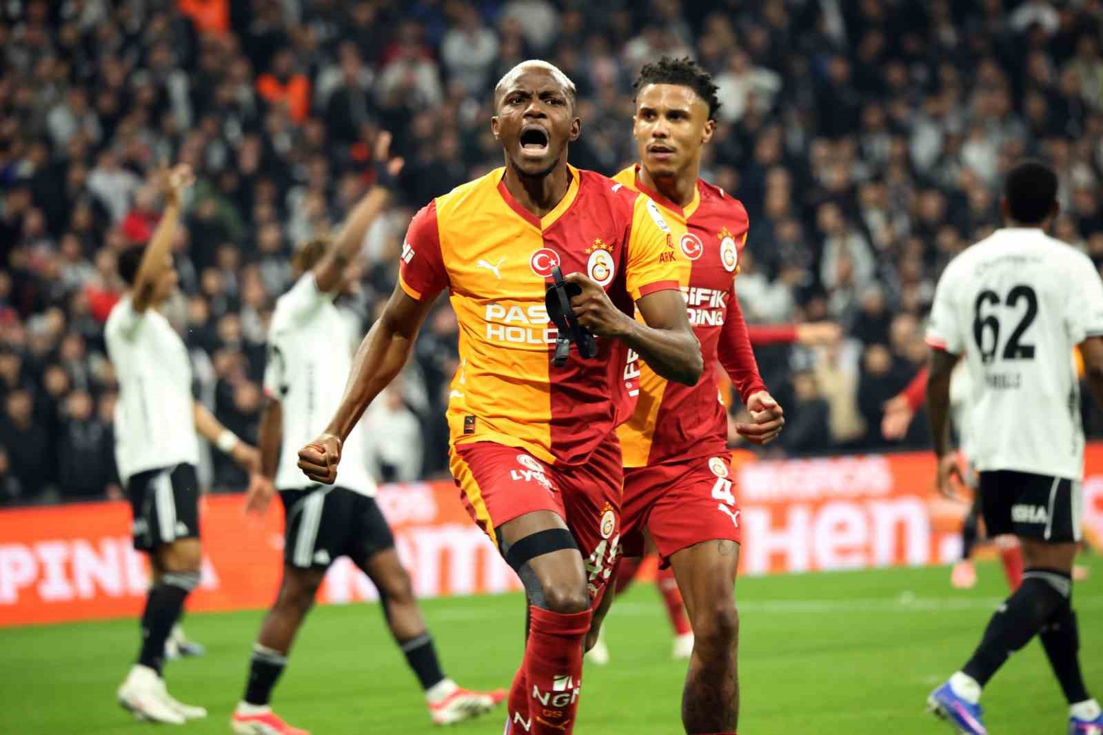 Trendyol Süper Lig: Beşiktaş: 0 - Galatasaray: 1 (İlk yarı)
