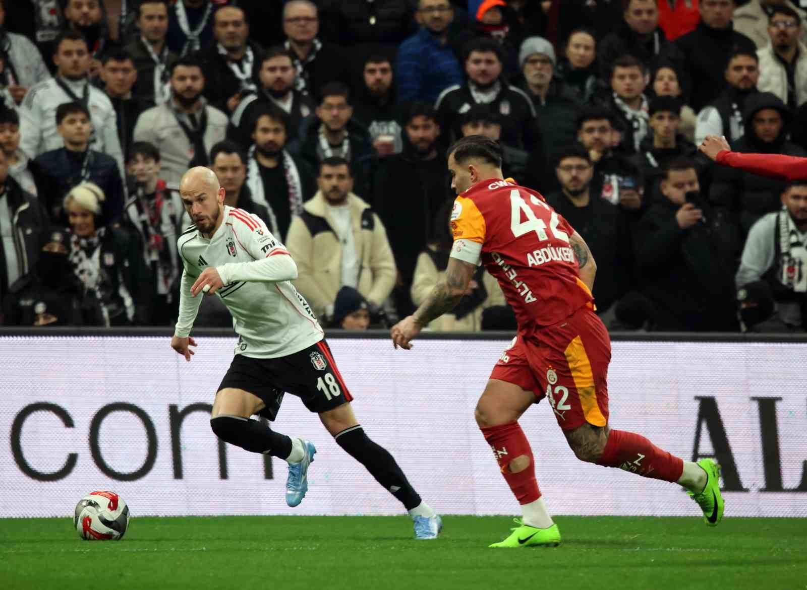 Trendyol Süper Lig: Beşiktaş: 0 - Galatasaray: 1 (Maç sonucu)
