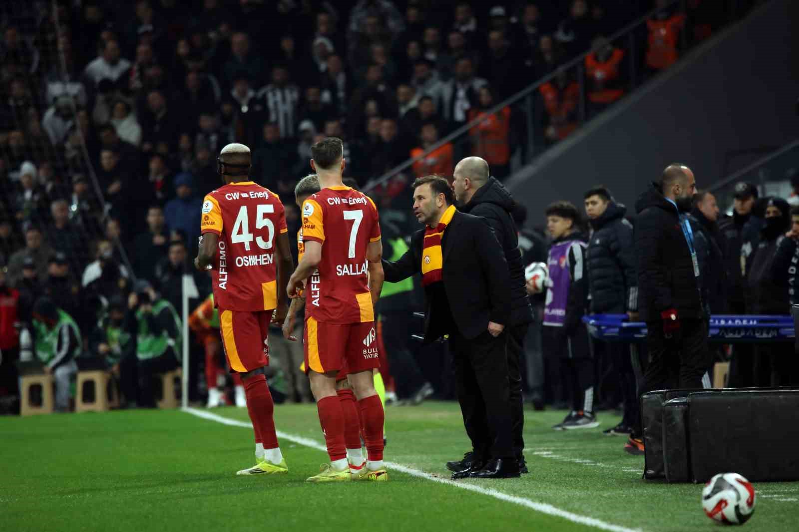 Trendyol Süper Lig: Beşiktaş: 0 - Galatasaray: 1 (Maç sonucu)
