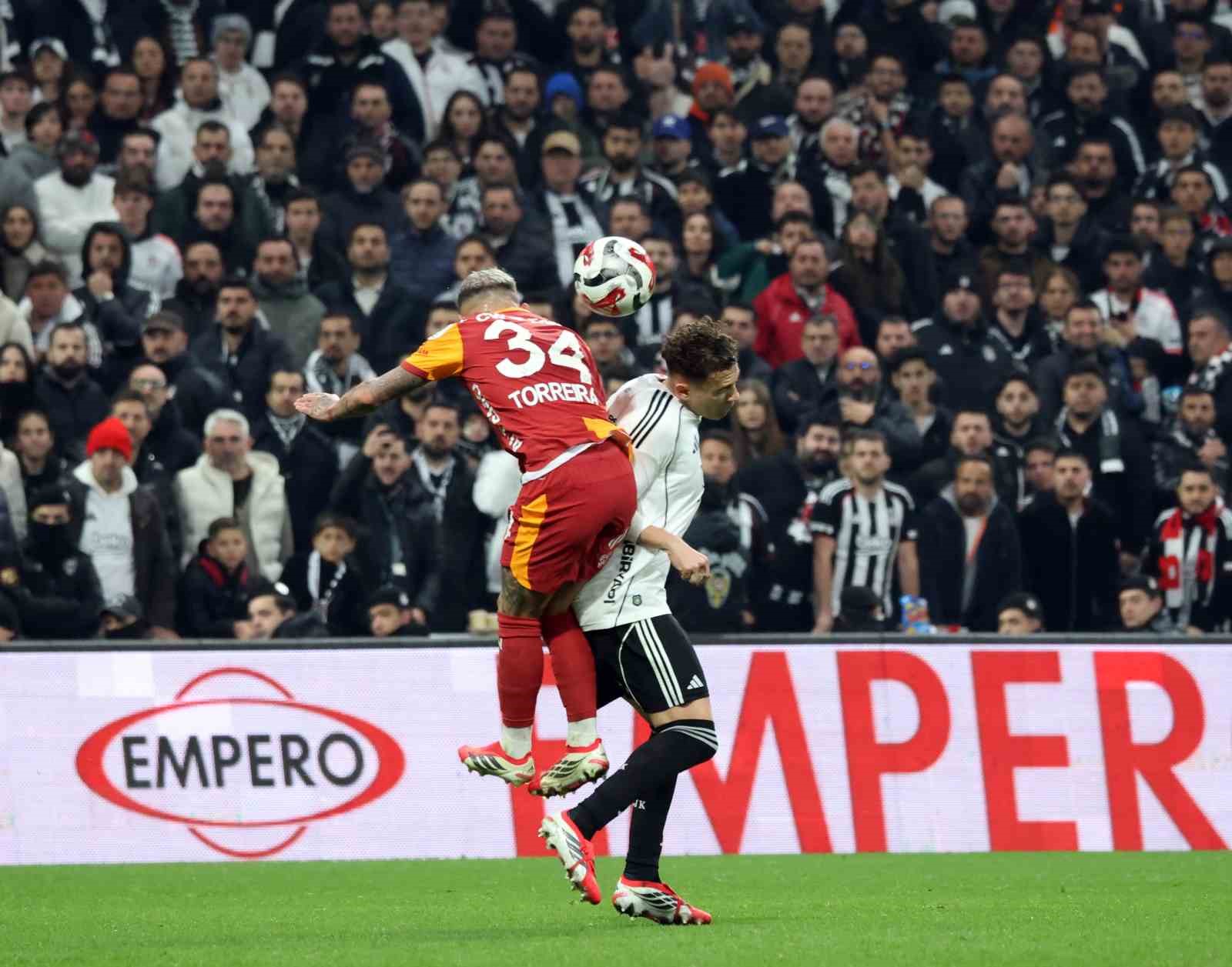 Trendyol Süper Lig: Beşiktaş: 0 - Galatasaray: 1 (Maç sonucu)
