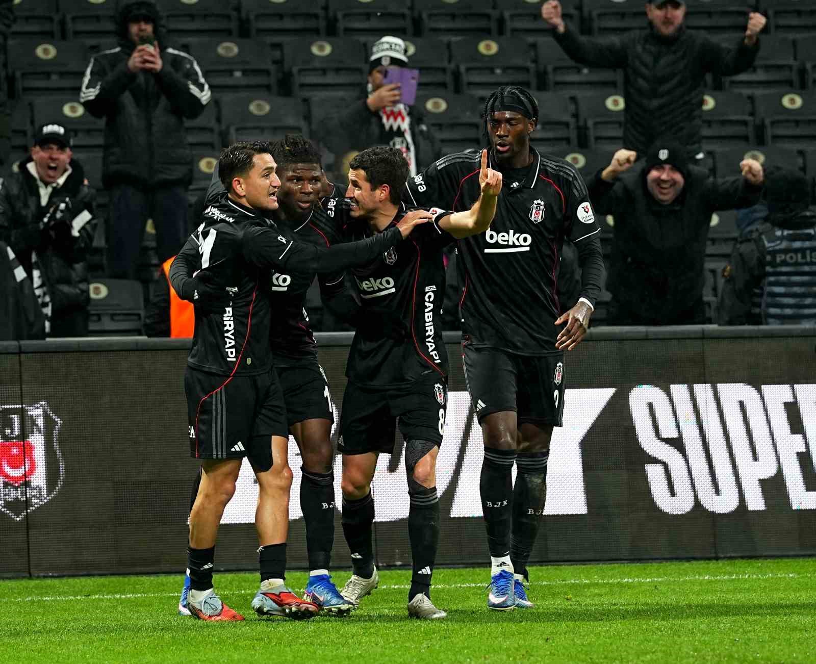 Trendyol Süper Lig: Beşiktaş: 1 - Kayserispor: 0 (Maç sonucu)
