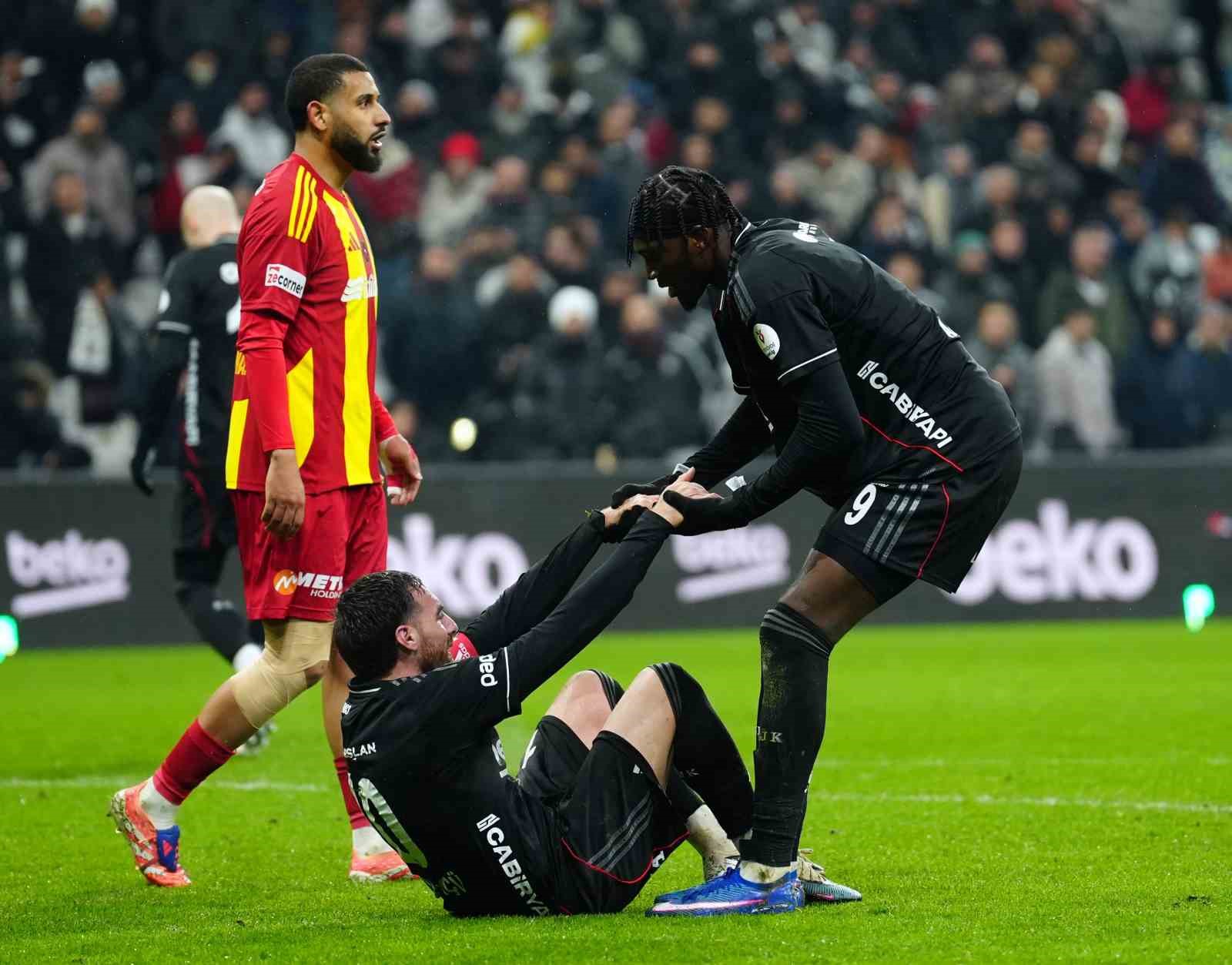 Trendyol Süper Lig: Beşiktaş: 1 - Kayserispor: 0 (Maç sonucu)
