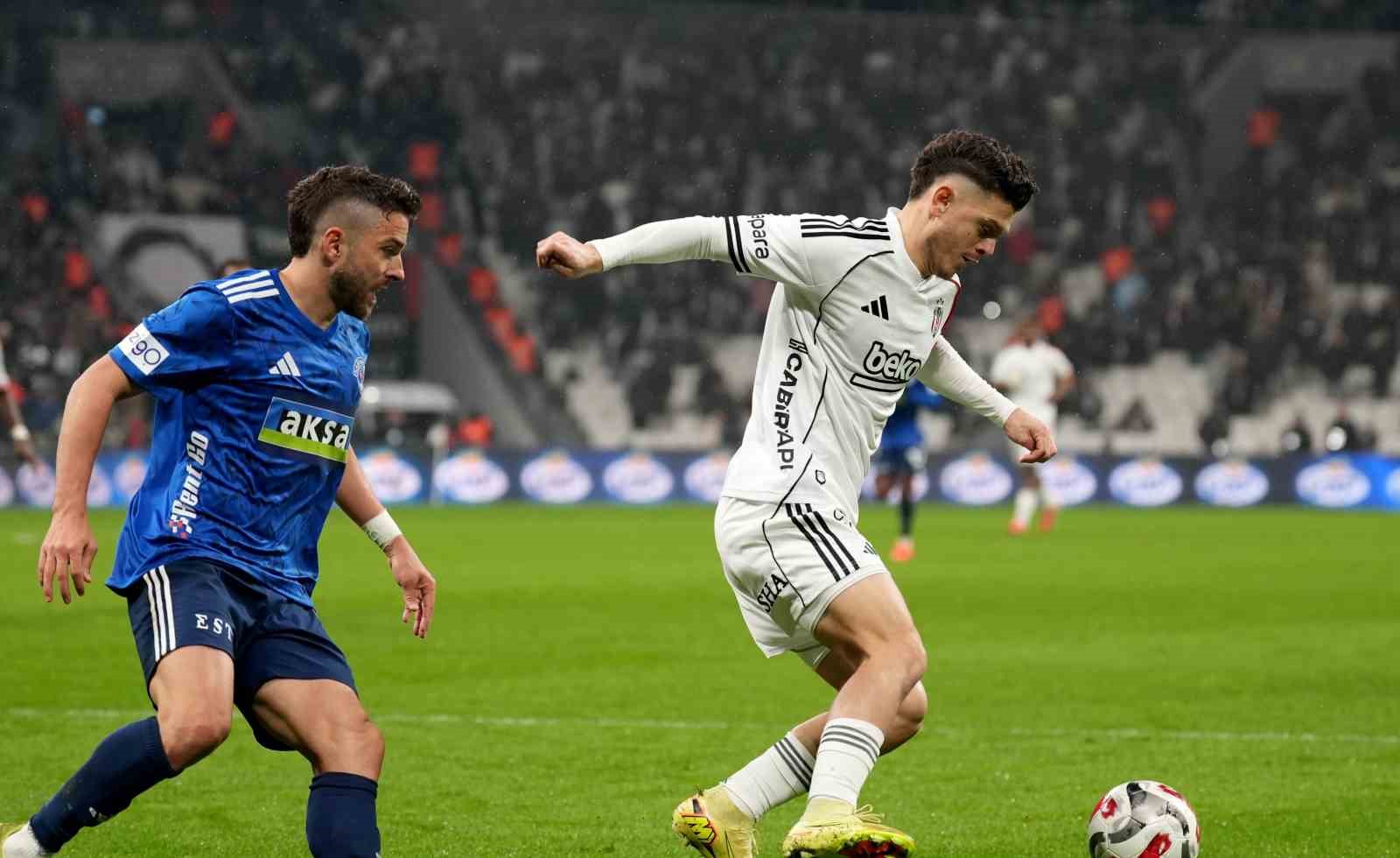 Trendyol Süper Lig: Beşiktaş: 2 - Kasımpaşa: 1 (Maç sonucu)
