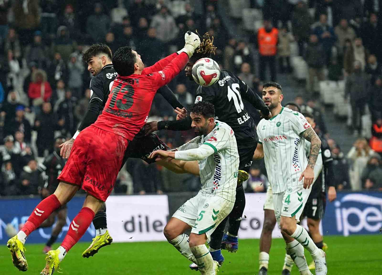 Trendyol Süper Lig: Beşiktaş: 2 - Konyaspor: 1 (Maç sonucu)

