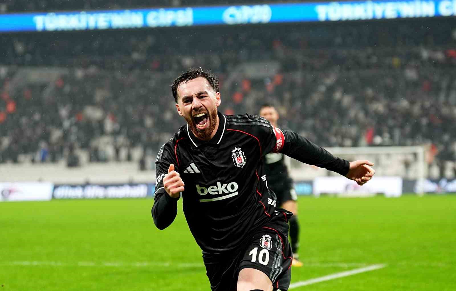 Trendyol Süper Lig: Beşiktaş: 2 - Konyaspor: 1 (Maç sonucu)

