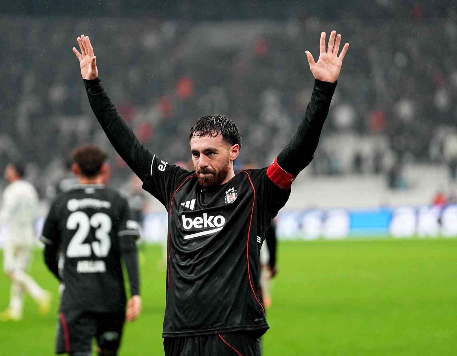 Trendyol Süper Lig: Beşiktaş: 2 - Konyaspor: 1 (Maç sonucu)
