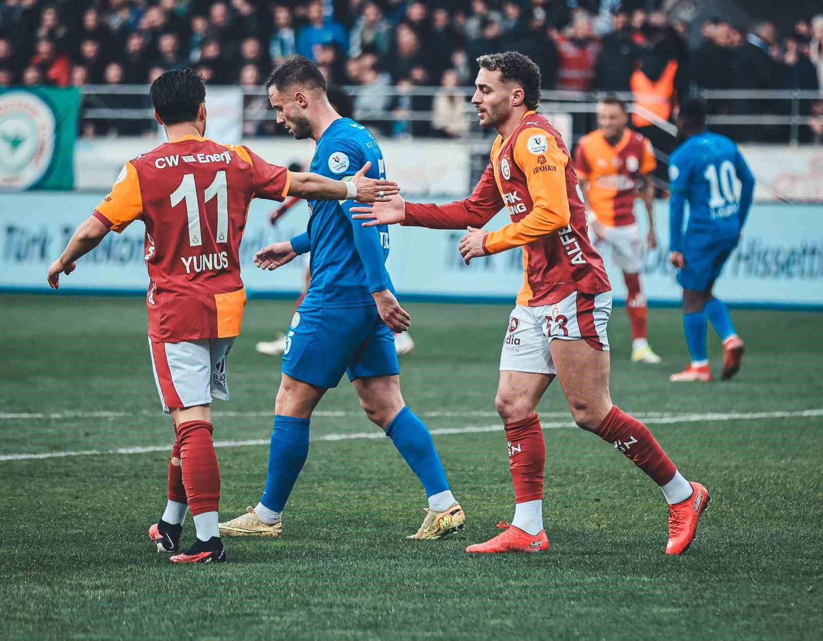 Trendyol Süper Lig: Çaykur Rizespor: 0 - Galatasaray: 1 (Maç devam ediyor)
