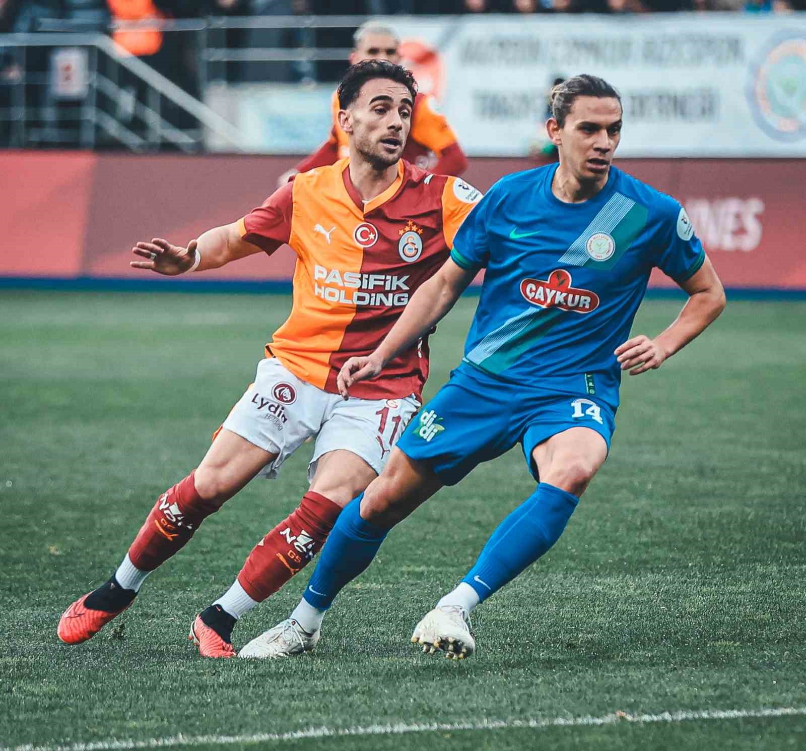 Trendyol Süper Lig: Çaykur Rizespor: 0 - Galatasaray: 1 (Maç devam ediyor)
