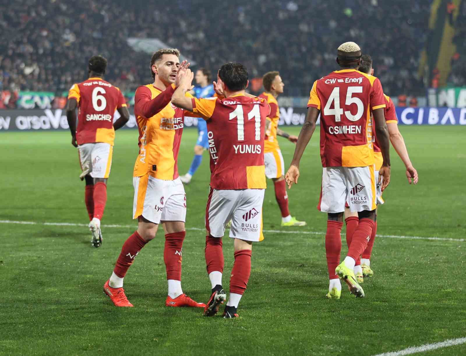 Trendyol Süper Lig: Çaykur Rizespor: 0 - Galatasaray: 3 (Maç sonucu)

