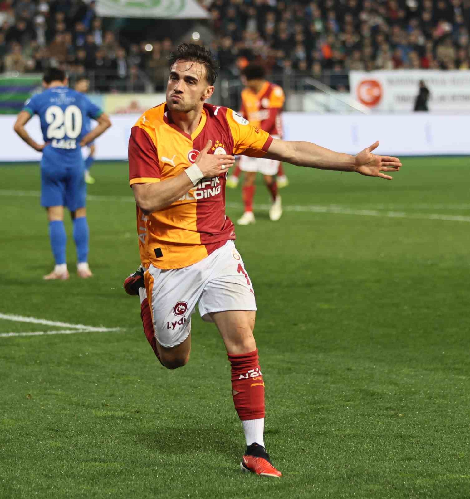 Trendyol Süper Lig: Çaykur Rizespor: 0 - Galatasaray: 3 (Maç sonucu)
