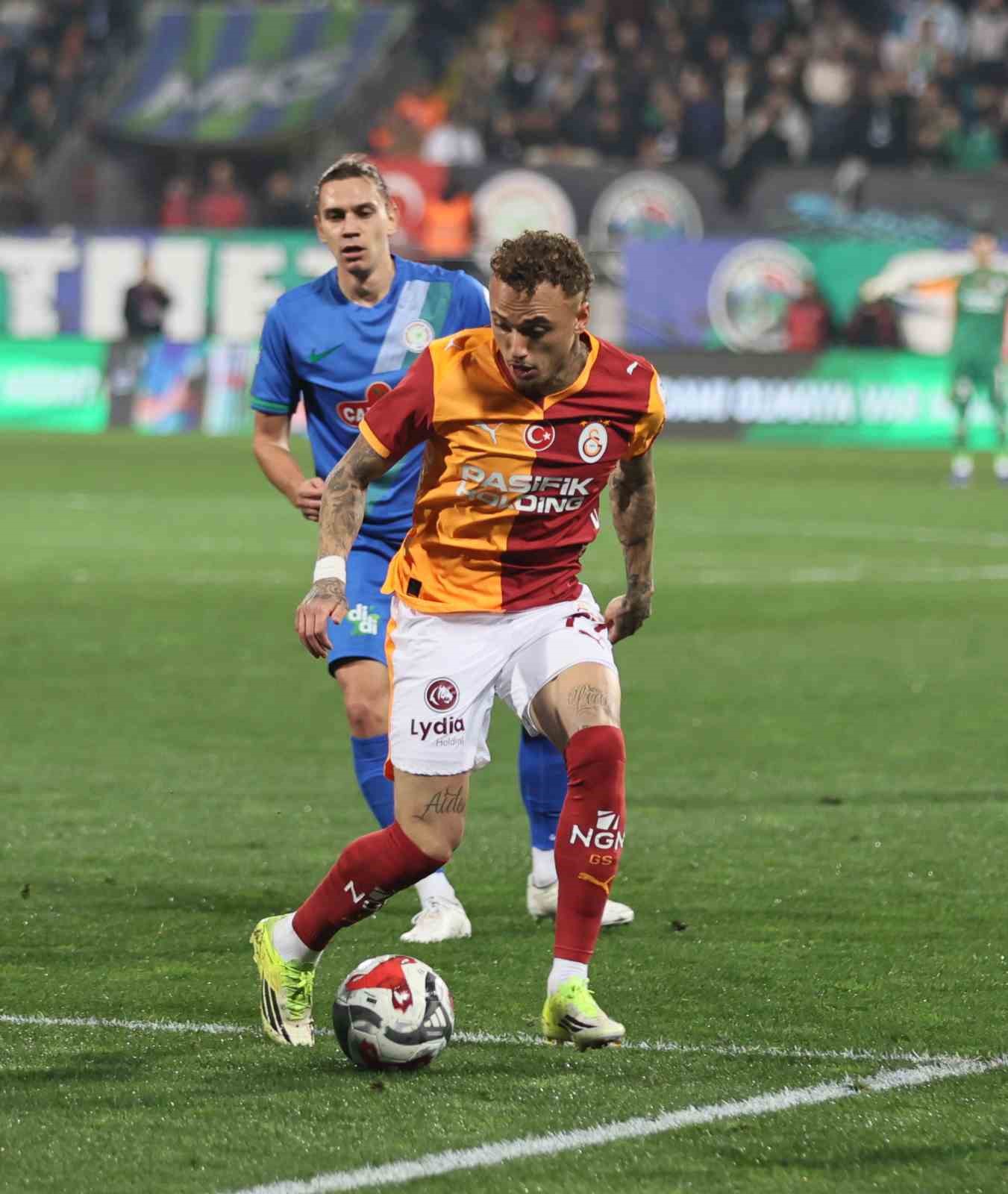 Trendyol Süper Lig: Çaykur Rizespor: 0 - Galatasaray: 3 (Maç sonucu)
