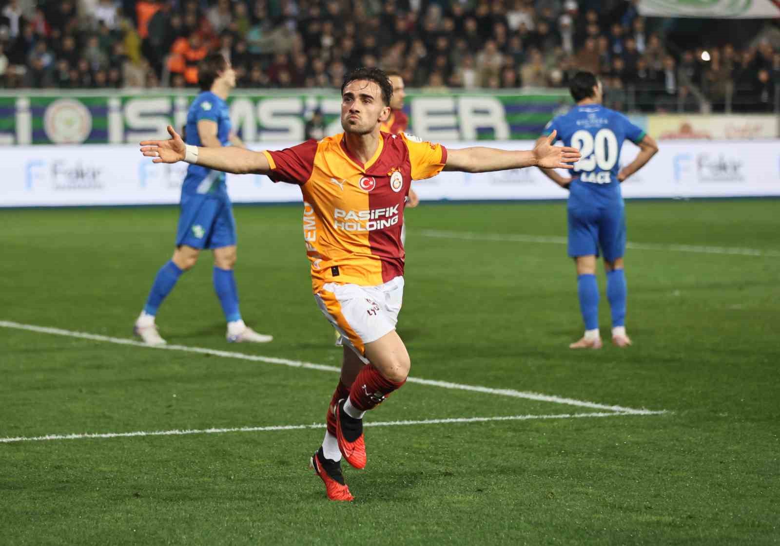 Trendyol Süper Lig: Çaykur Rizespor: 0 - Galatasaray: 3 (Maç sonucu)
