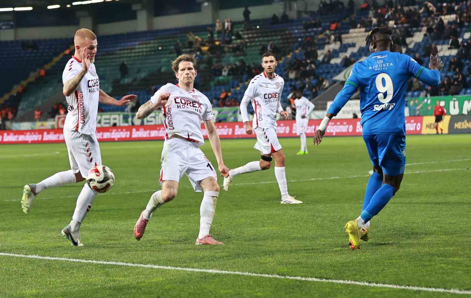 Trendyol Süper Lig: Çaykur Rizespor: 4 - Samsunspor: 1 (Maç sonucu)
