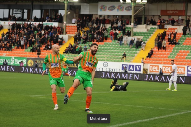 Trendyol Süper Lig: Corendon Alanyaspor: 1 - Eyüpspor: 0 (İlk yarı)
Trendyol Süper Lig: Corendon Alanyaspor: 1 - Eyüpspor: 0 (İlk yarı)