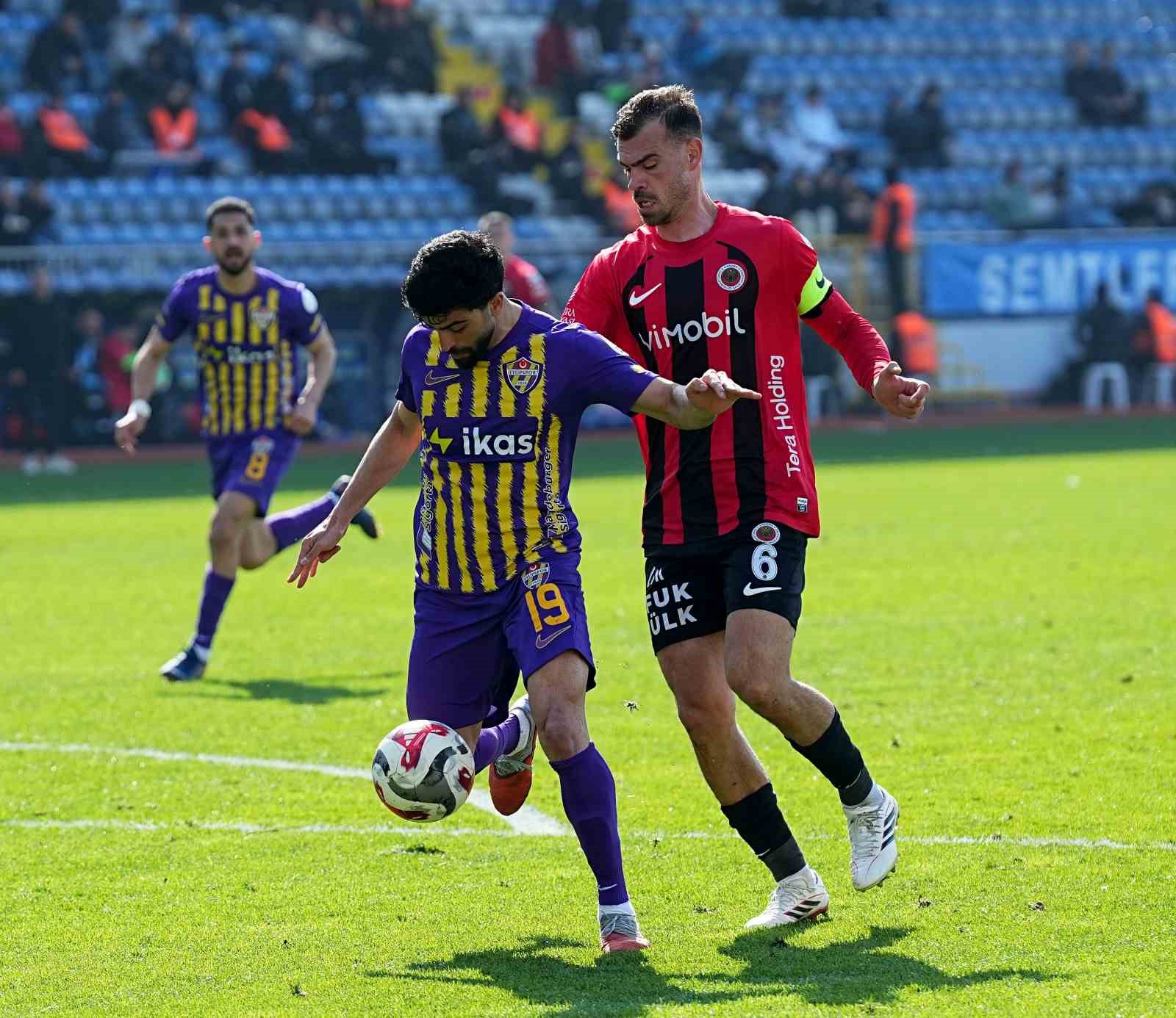 Trendyol Süper Lig: Eyüpspor: 0 - Gençlerbirliği: 0 (İlk yarı)

