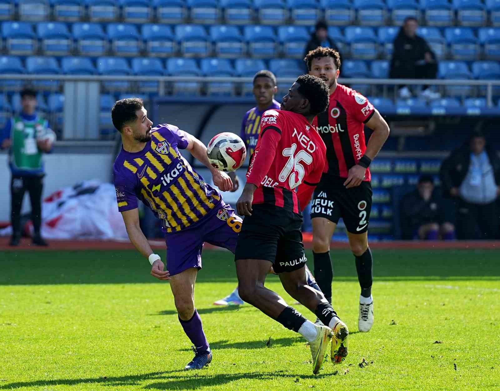 Trendyol Süper Lig: Eyüpspor: 0 - Gençlerbirliği: 0 (İlk yarı)
