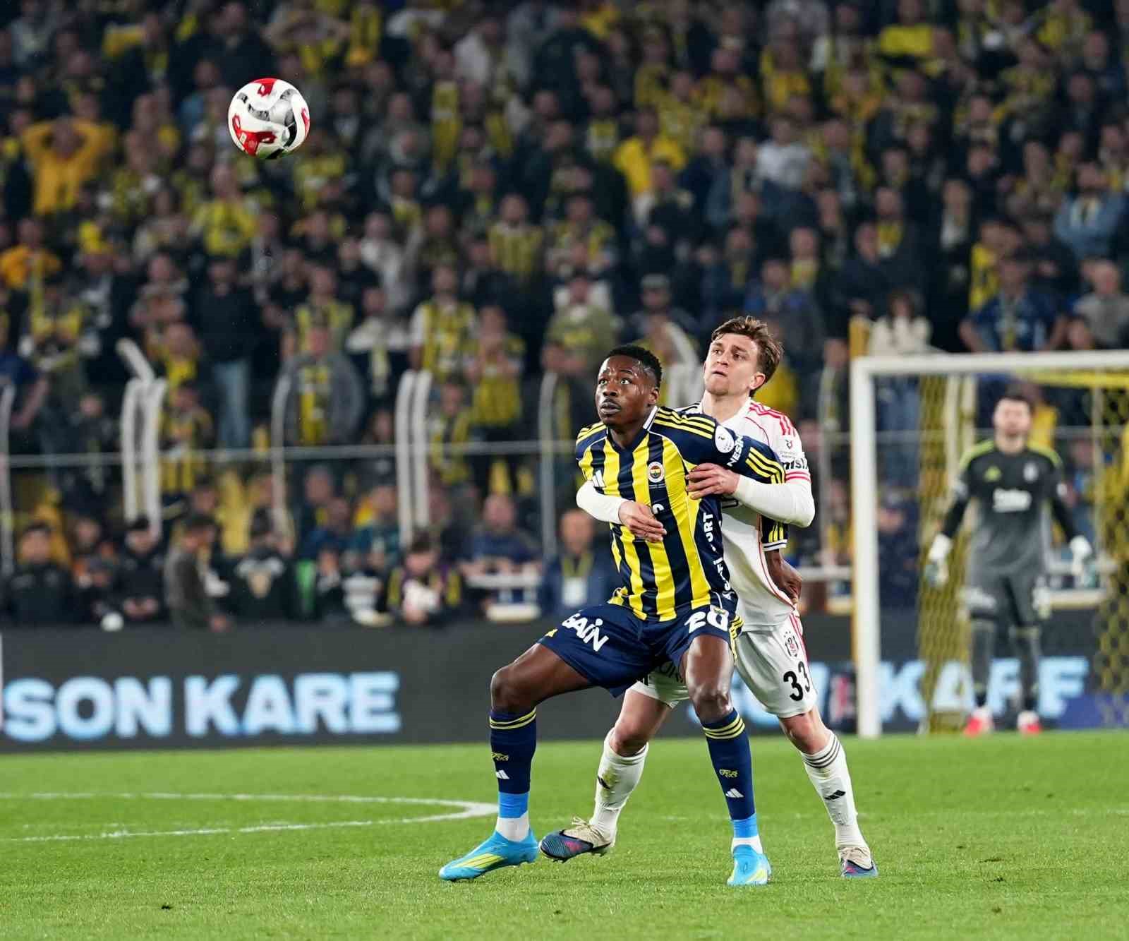 Trendyol Süper Lig: Fenerbahçe: 0 - Beşiktaş: 0 (İlk yarı)
