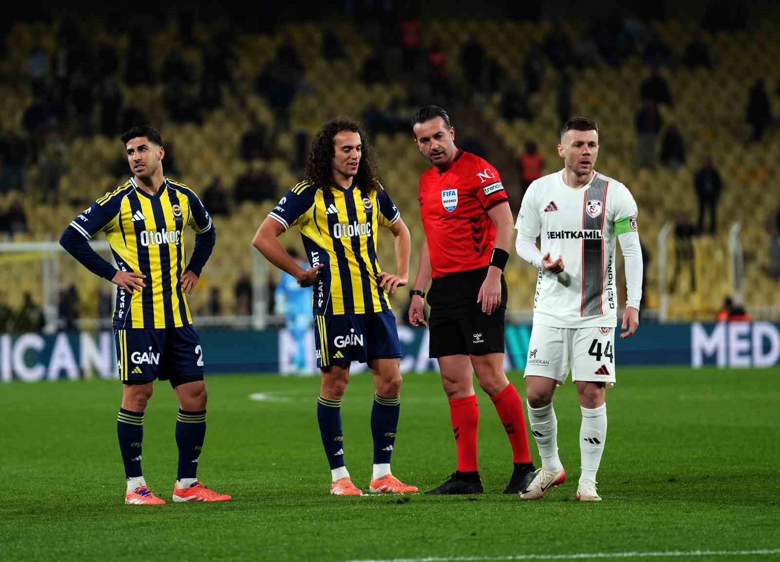 Trendyol Süper Lig: Fenerbahçe: 0 - Gaziantep FK: 0 (Maç devam ediyor)

